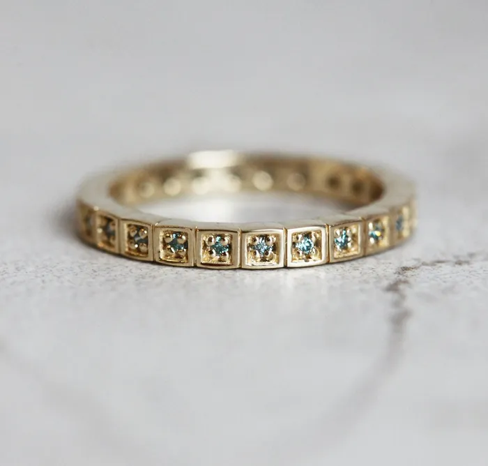 Capucinne Rings Ingrid Opal Ring Set