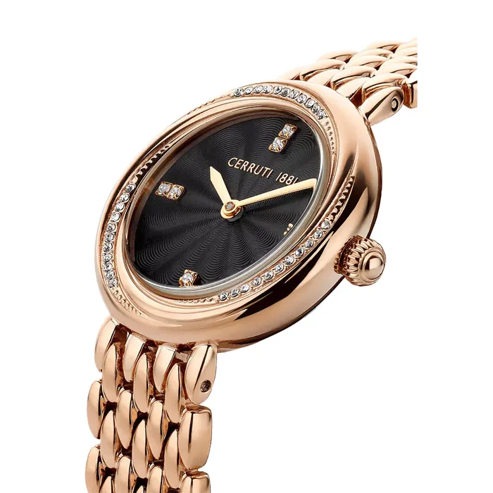 CERRUTI 1881 Womens Reiti Analogue Rose Gold Watch Cerruti Watches CERRUTI 1881 Womens Reiti Analogue Rose Gold Watch Cerruti Watches