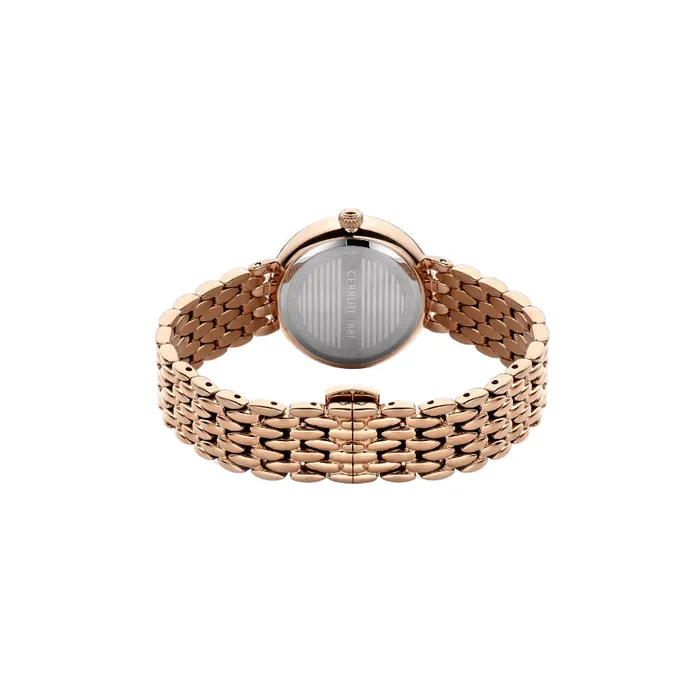 CERRUTI 1881 Womens Reiti Analogue Rose Gold Watch Cerruti Watches CERRUTI 1881 Womens Reiti Analogue Rose Gold Watch Cerruti Watches