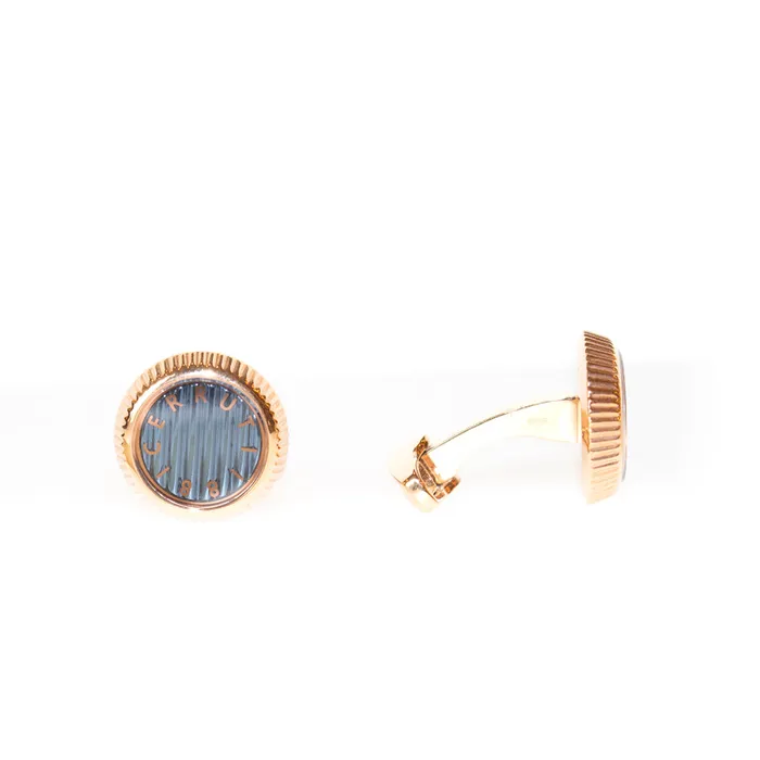 Cerruti Earrings Cerruti Cufflink Rose Gold Plated