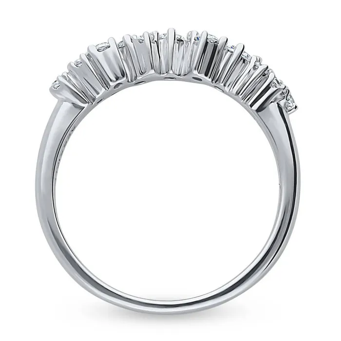 Cluster CZ Ring in Sterling Silver BERRICLE Rings