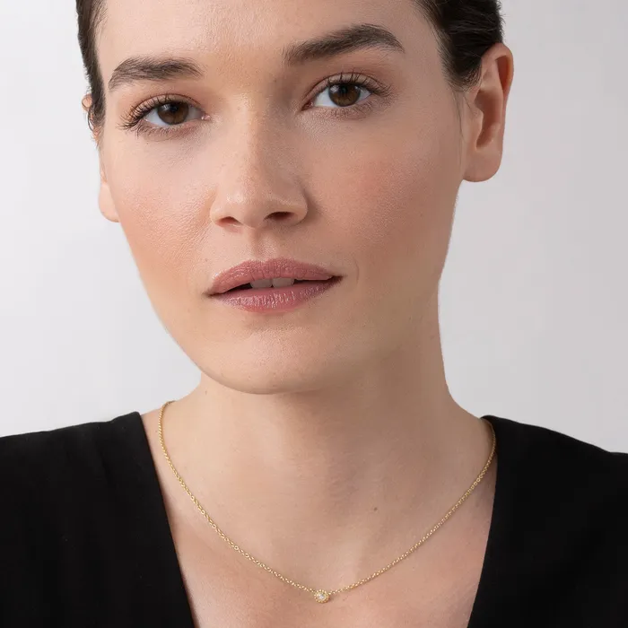 Covet Small Rose Cut Diamond Necklace LAGOS Necklaces Covet Small Rose Cut Diamond Necklace LAGOS Necklaces