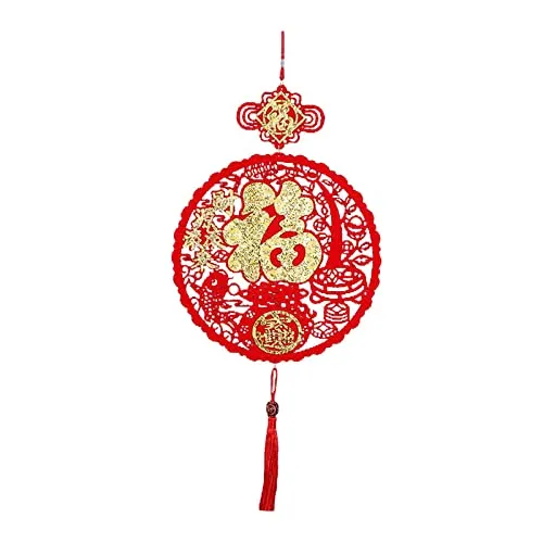 Dropshipped via Social Commerce Network Necklaces LOOM TREE Spring Festival NonWoven Fabricc Decoration Party Supplies Style D Dropshipped via Social Commerce Network Necklaces LOOM TREE Spring Festival NonWoven Fabricc Decoration Party Supplies Style D