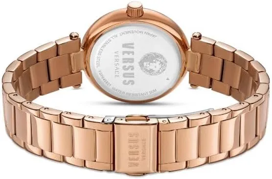 Earrings Versus Versus Brick Lane Ladies Silver Dial Rose Gold Watch