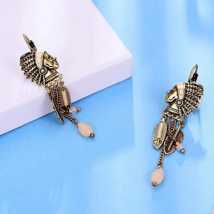 Earrings WickedAF Native American Tassel Earrings