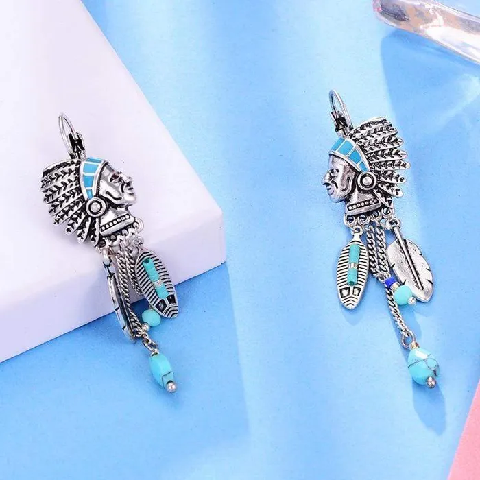 Earrings WickedAF Native American Tassel Earrings