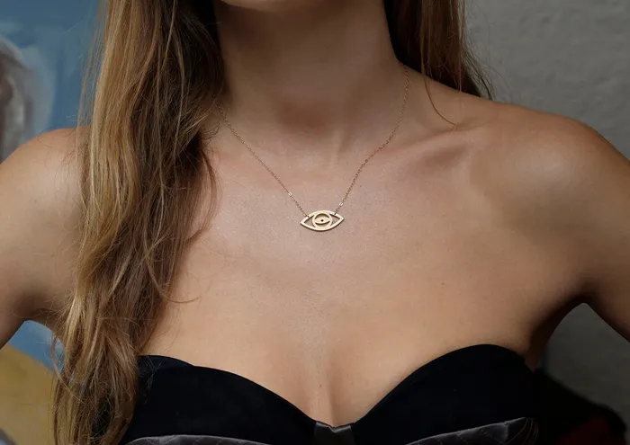 Eye Necklace Protection Necklace Capucinne Necklaces