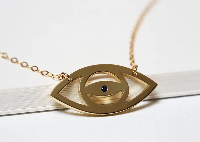 Eye Necklace Protection Necklace Capucinne Necklaces