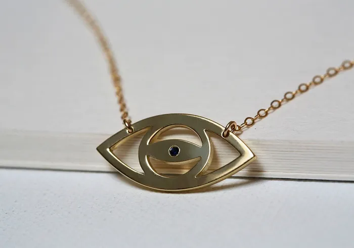 Eye Necklace Protection Necklace Capucinne Necklaces