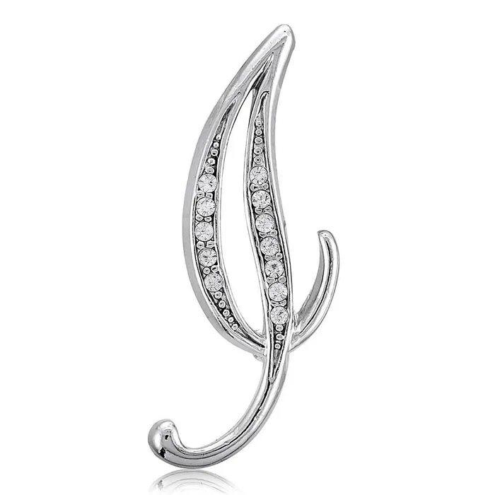 Initial Letter Pin in SilverTone BERRICLE Rings