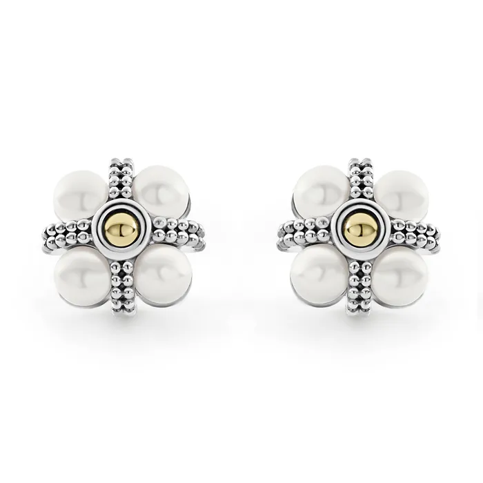 Lagos Earrings Luna Caviar Pearl Stud Earrings Lagos Earrings Luna Caviar Pearl Stud Earrings