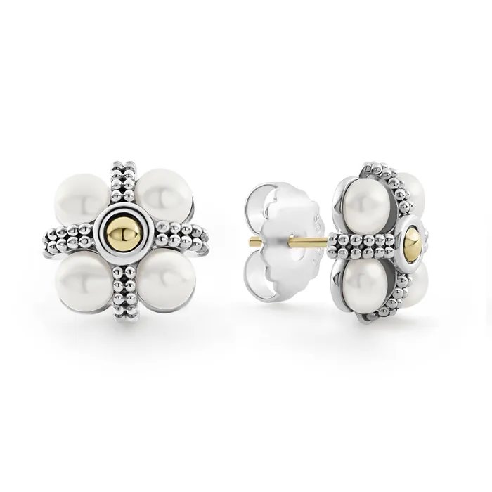Lagos Earrings Luna Caviar Pearl Stud Earrings Lagos Earrings Luna Caviar Pearl Stud Earrings