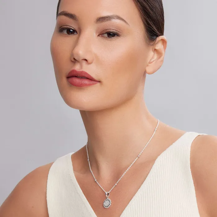 Lagos Necklaces Caviar Spark Diamond Pendant Necklace Lagos Necklaces Caviar Spark Diamond Pendant Necklace