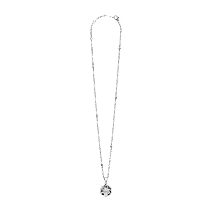 Lagos Necklaces Caviar Spark Diamond Pendant Necklace Lagos Necklaces Caviar Spark Diamond Pendant Necklace
