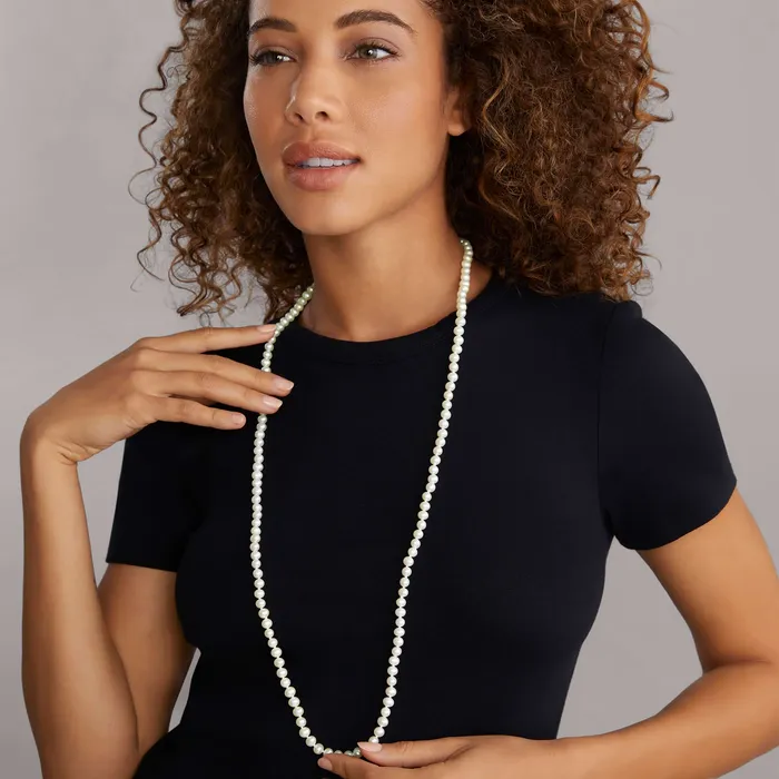 Luna Small Pearl Necklace LAGOS Necklaces Luna Small Pearl Necklace LAGOS Necklaces