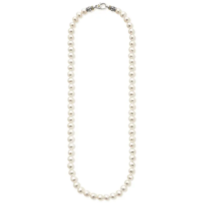Luna Small Pearl Necklace LAGOS Necklaces Luna Small Pearl Necklace LAGOS Necklaces