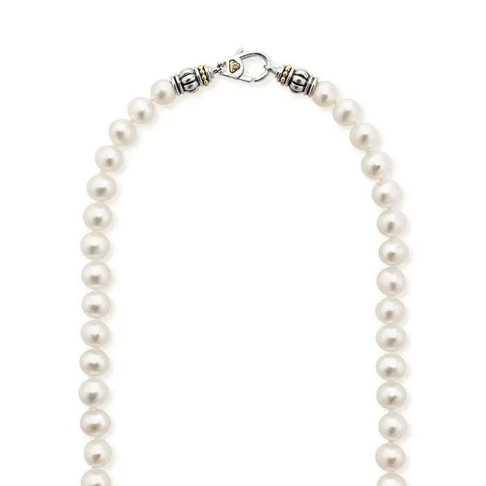 Luna Small Pearl Necklace LAGOS Necklaces Luna Small Pearl Necklace LAGOS Necklaces