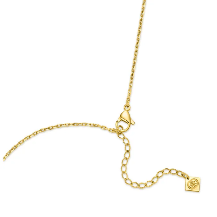 Necklaces Cerruti Cerruti 1881 Arabesque3 Ladies Gold Plated Necklace With Crystal Malachite Necklaces Cerruti Cerruti 1881 Arabesque3 Ladies Gold Plated Necklace With Crystal Malachite