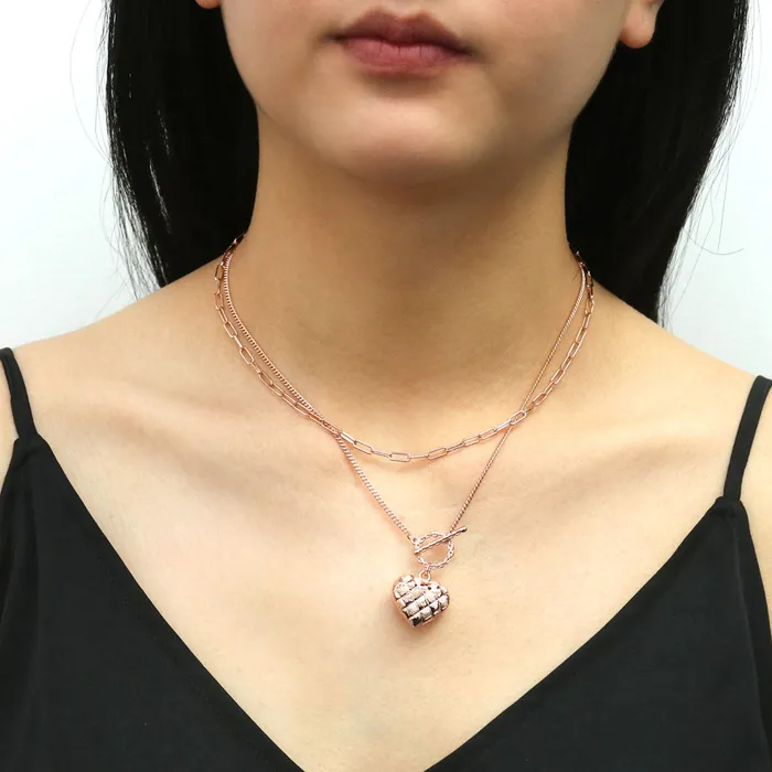 Necklaces Paperclip Link Chain Necklace 3mm BERRICLE