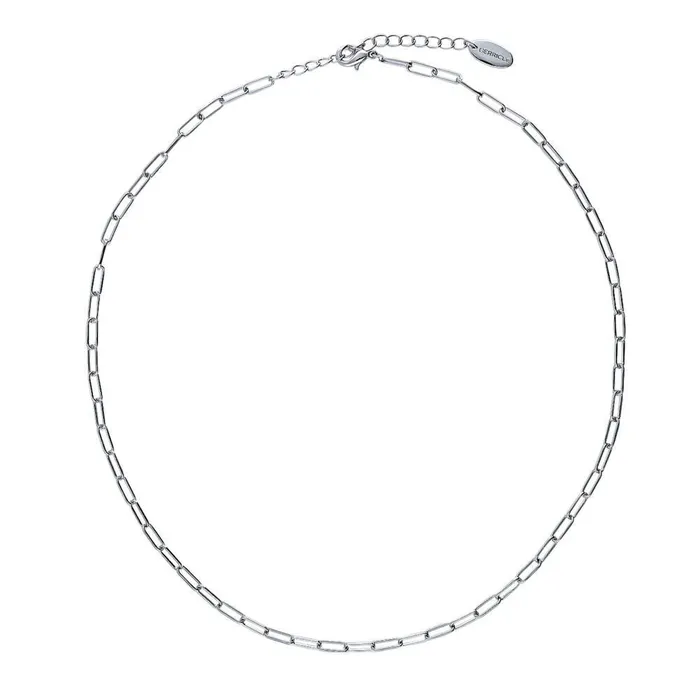 Necklaces Paperclip Link Chain Necklace 3mm BERRICLE