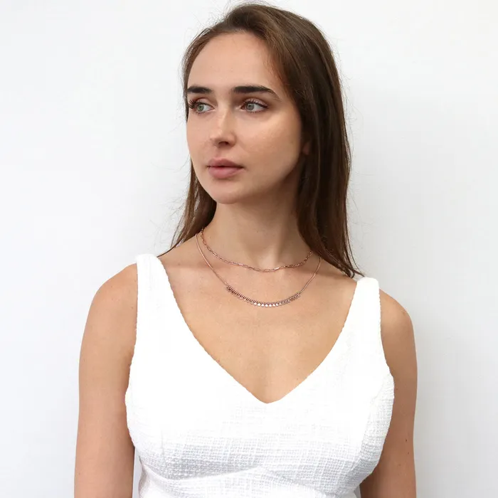 Necklaces Paperclip Link Chain Necklace 3mm BERRICLE