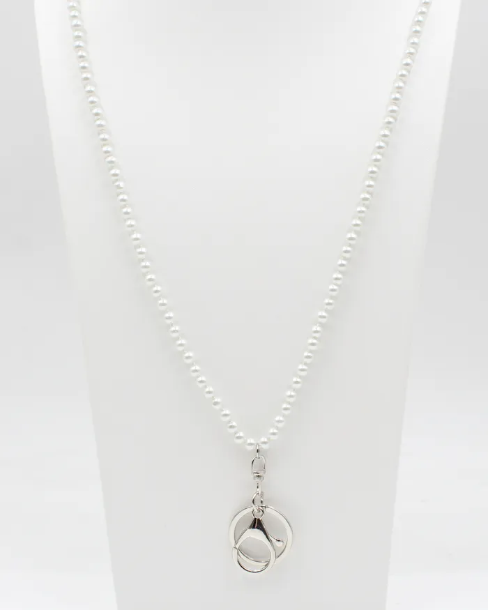 Pearl Silver Lanyard SEPT2024 Rings