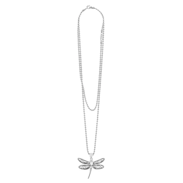 Rare Wonders Dragonfly Pendant Necklace Lagos Necklaces Rare Wonders Dragonfly Pendant Necklace Lagos Necklaces
