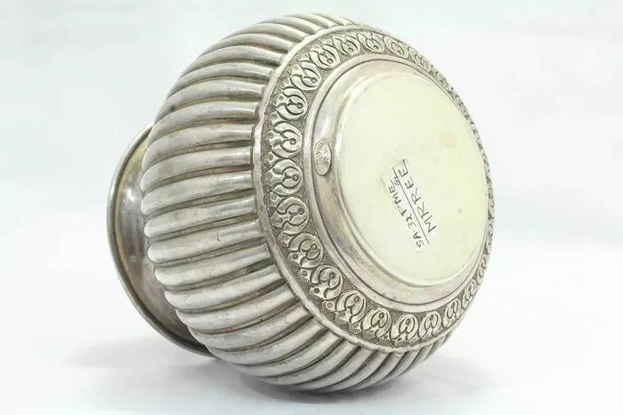 Rings Dropshipped via Social Commerce Network PH Artistic Handcrafted 925 Sterling Silver Urn Pot Engraved Design Home Decorative