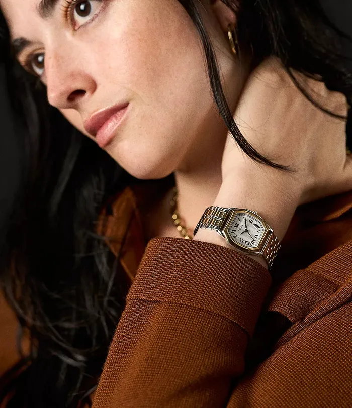 Rings Fossil Fossil Harlow Ladies ThreeHand TwoTone Stainless Steel Watch