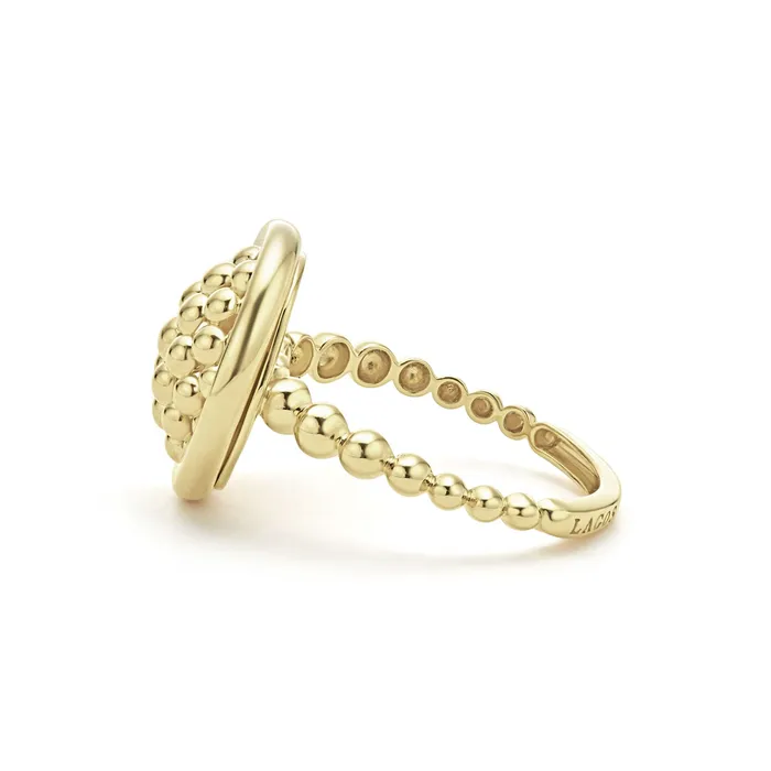 Rings LAGOS Meridian 18K Gold Caviar Ring Rings LAGOS Meridian 18K Gold Caviar Ring