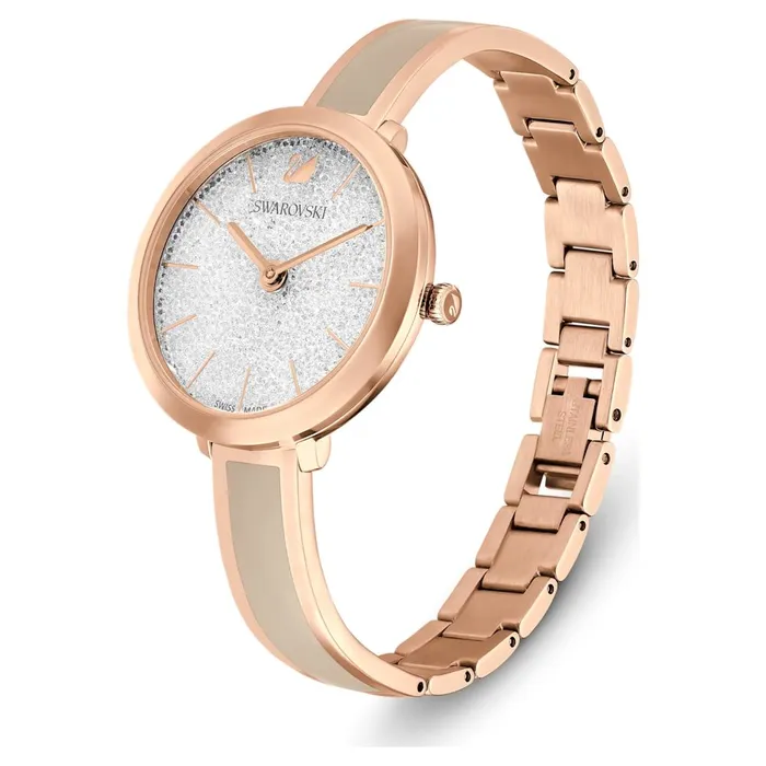 Swarovski Bracelets Swarovski Crystalline Delight Watch Metal bracelet Gray Rose goldtone finish ONE SIZE Swarovski Bracelets Swarovski Crystalline Delight Watch Metal bracelet Gray Rose goldtone finish ONE SIZE
