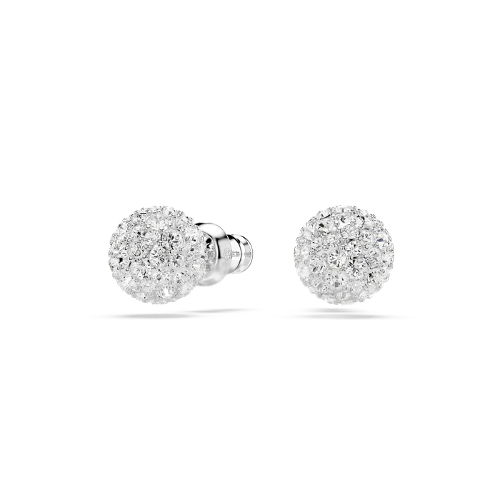 Swarovski Earrings Swarovski Dextera Stud Earrings Round Cut White Rhodium Plated