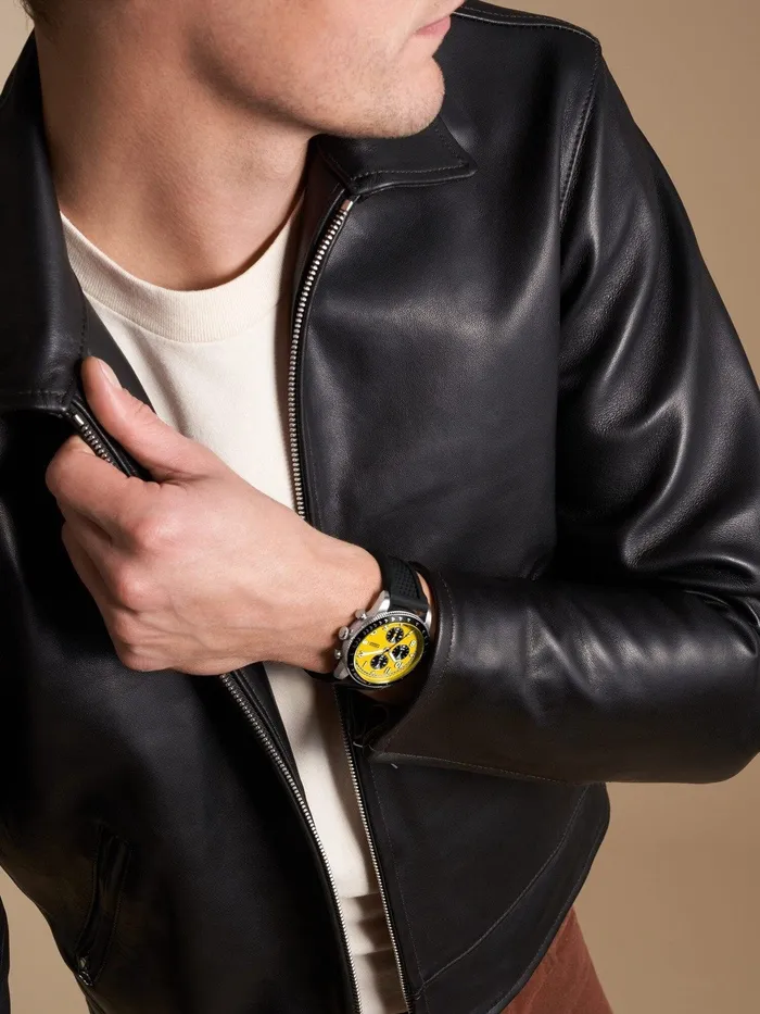 Watches Fossil Fossil Sport Tourer Chronograph Gents Black Silicone Watch
