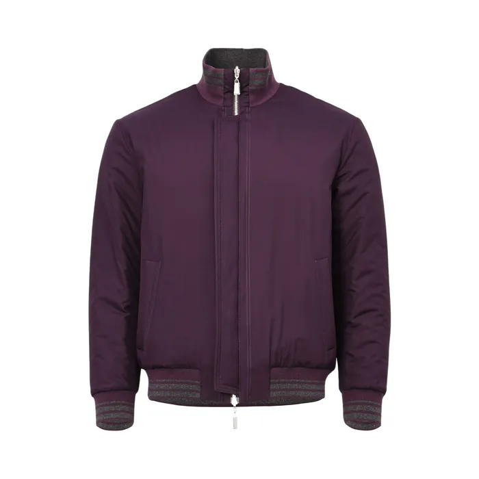 Zilli Rings Zilli Mens Quilted Bomber Jacket