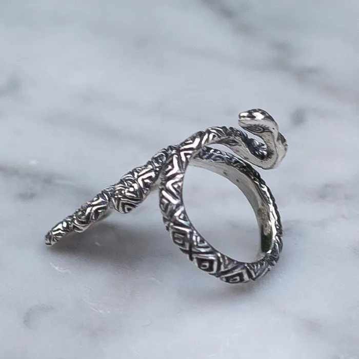 ATHENA EXTENDED 925 STERLING SILVER Jess Zabala Jewelry Rings