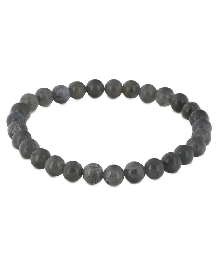 Bracelets Buddha Groove Labradorite Gemstone Stretch Bracelet