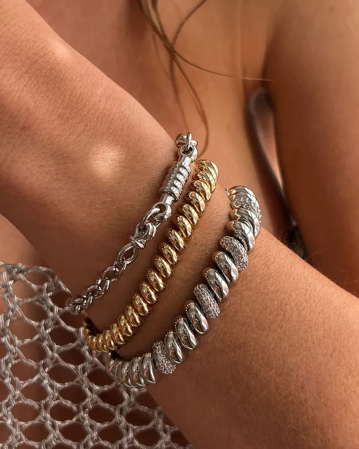 Bracelets Luv Aj Horsebit Bracelet Silver Bracelets Luv Aj Horsebit Bracelet Silver