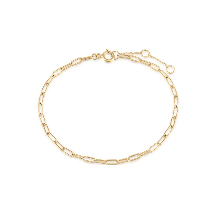 Bracelets Suetables 10k Gold Lyla Paperclip Bracelet