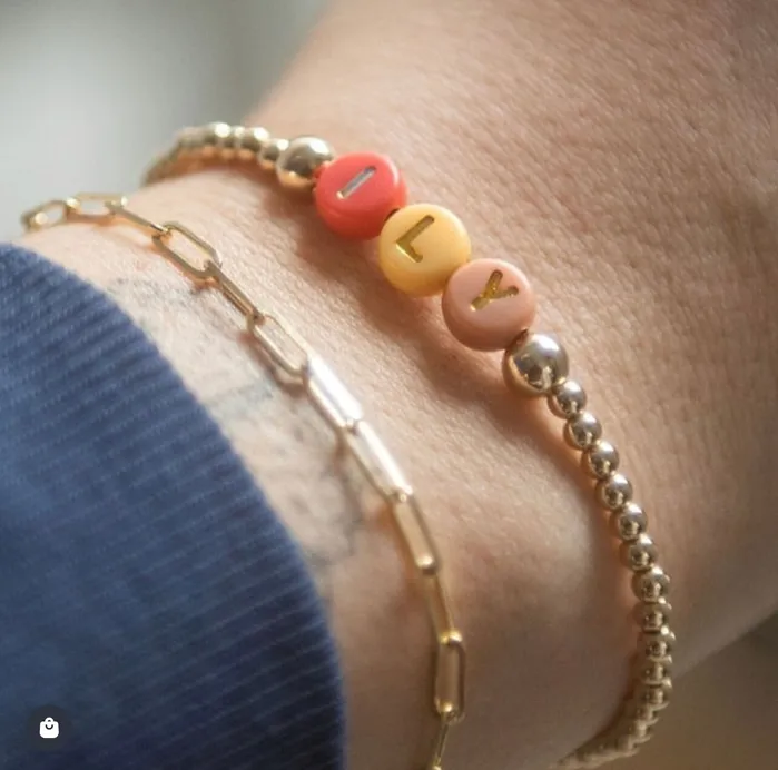 Bracelets Suetables 10k Gold Lyla Paperclip Bracelet