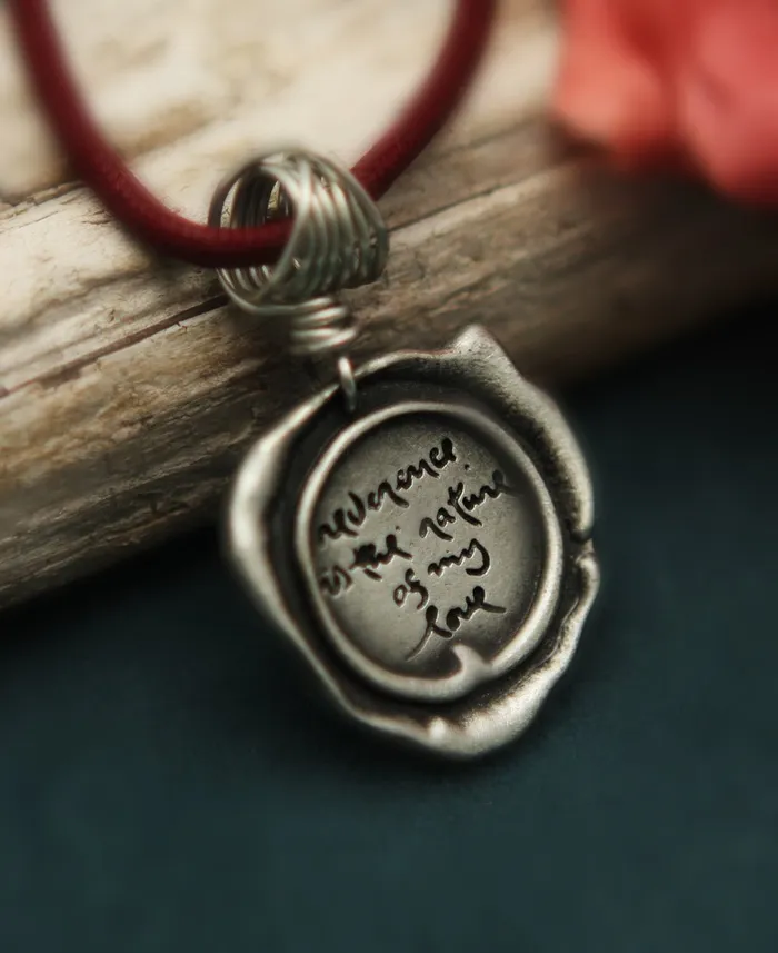 Buddha Groove Necklaces Thich Nhat Hanh Reverence Pendant Necklace