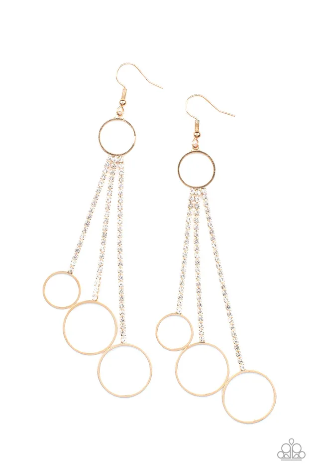 Demurely Dazzling Gold Paparazzi Earrings All Eyes On U Jewelry Paparazzi Accessories Earrings Demurely Dazzling Gold Paparazzi Earrings All Eyes On U Jewelry Paparazzi Accessories Earrings