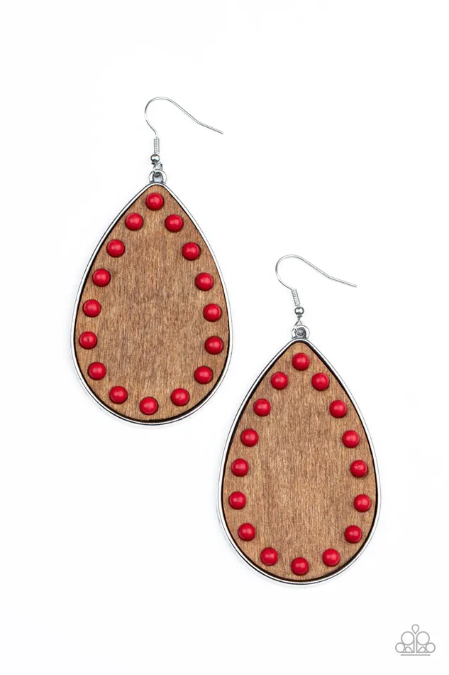 Earrings All Eyes On U Jewelry Paparazzi Accessories Rustic Refuge Red Paparazzi Earrings Earrings All Eyes On U Jewelry Paparazzi Accessories Rustic Refuge Red Paparazzi Earrings