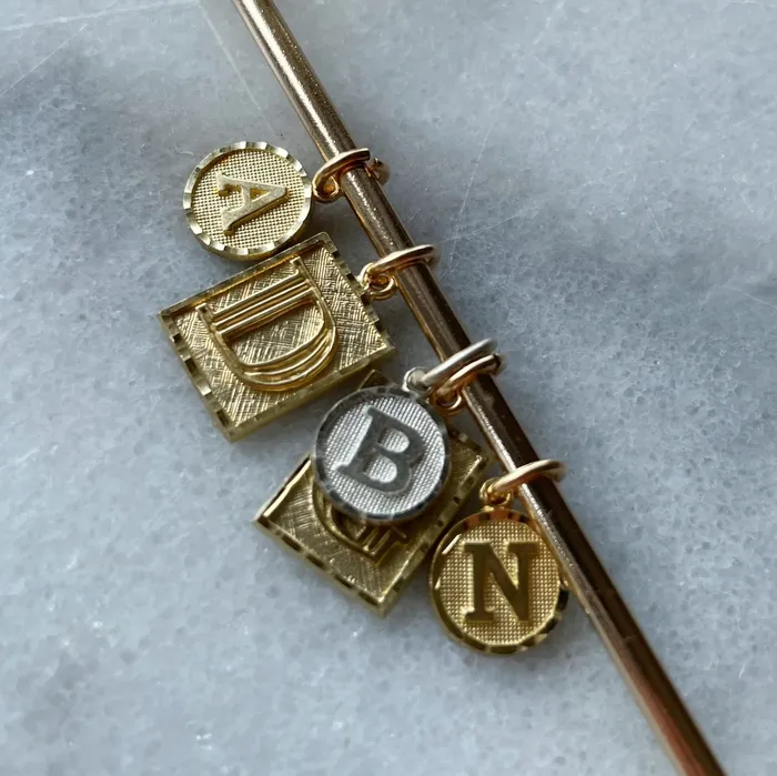 Earrings Suetables 10K Gold Ruth Love Letters