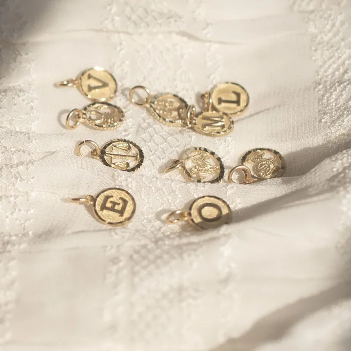Earrings Suetables 10K Gold Ruth Love Letters
