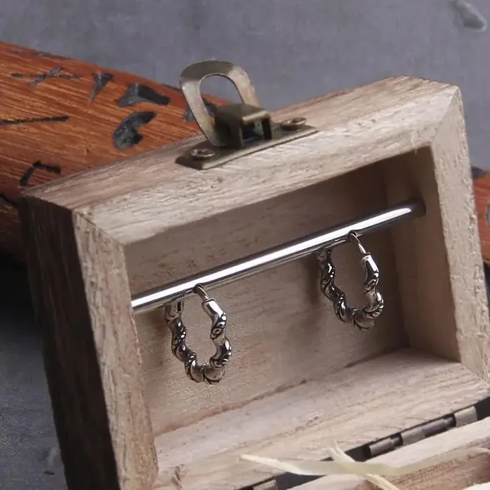 Earrings Viking Trinkets Ragnars Grave Stainless Steel Earrings Earrings Viking Trinkets Ragnars Grave Stainless Steel Earrings
