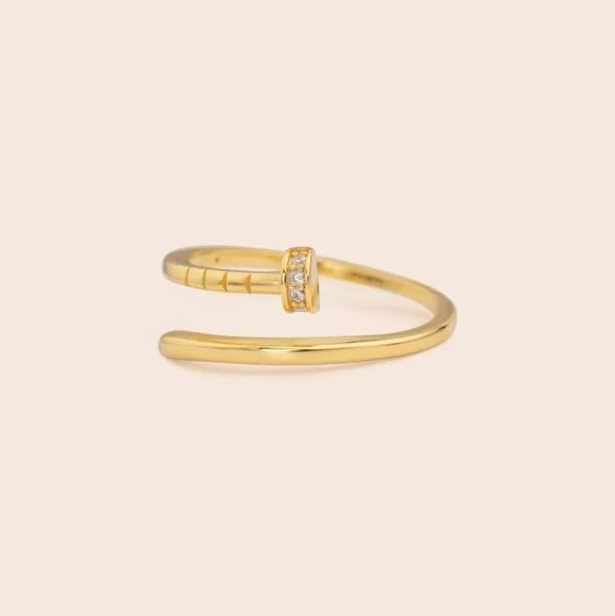 Gemlet Rings Adjustable Pin Ring