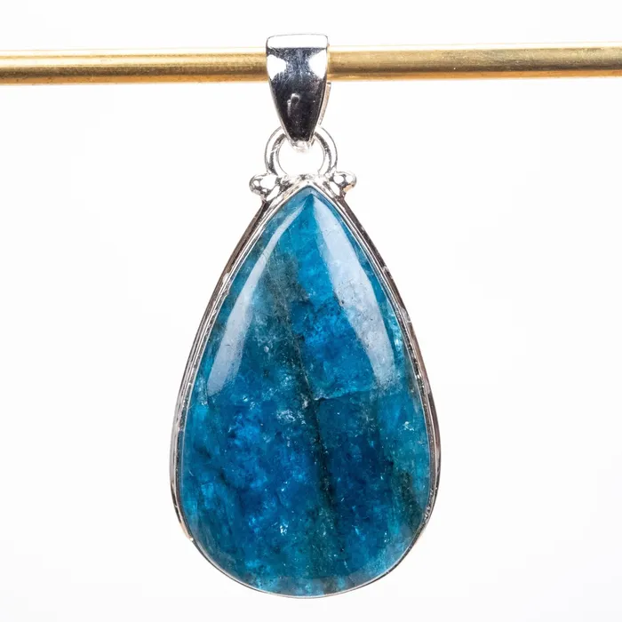 InnerVision Crystals Apatite Pendant 997 g 42x20mm 925 Silver Necklaces