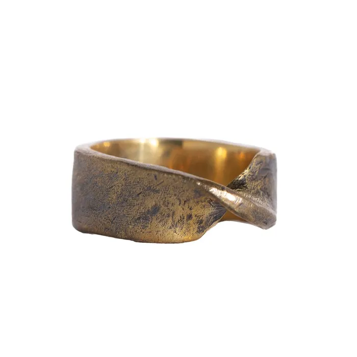 JewelryLab Rings ISKA RING BRASS