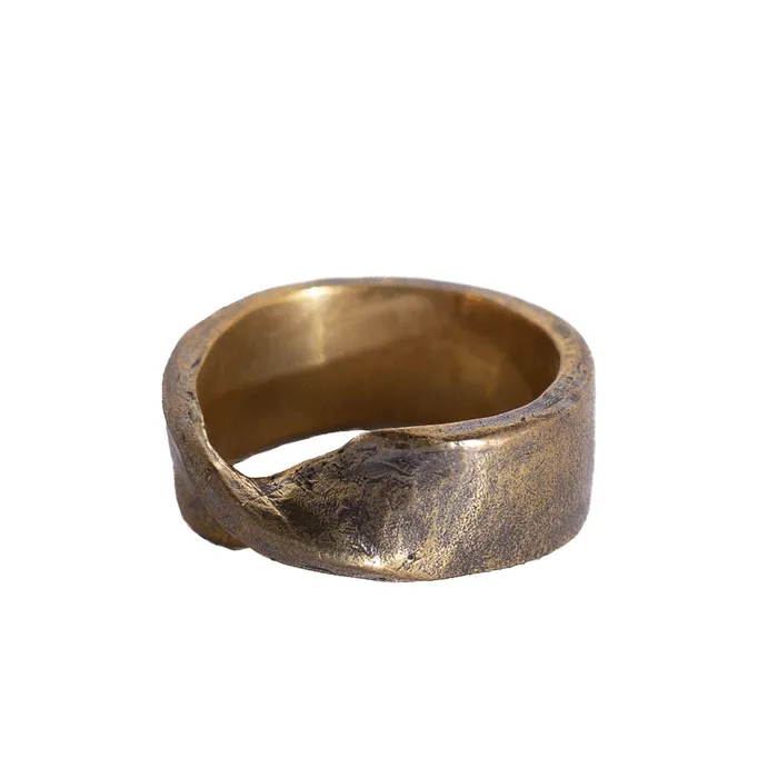 JewelryLab Rings ISKA RING BRASS