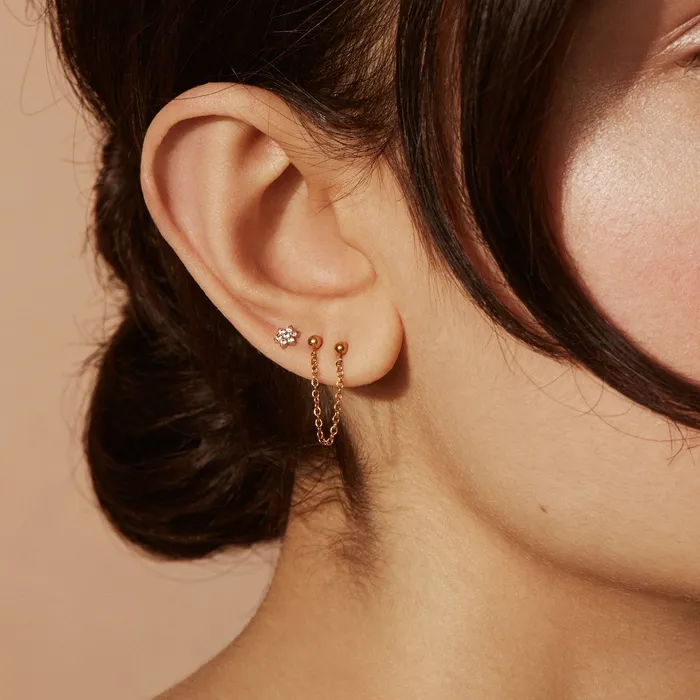 Lily Stud Earrings Mia Bijoux Earrings
